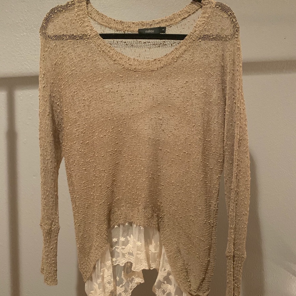 Brown see through Millau shirt